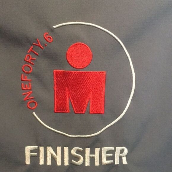 2013 Lake Placid Ironman Triathlon Marathon Cycling Running Swim Finisher Jacket - Picture 5 of 6